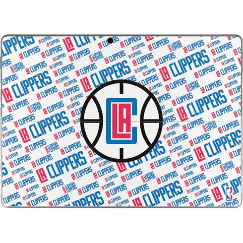 NBA Los Angeles Clippers Blast Text Surface Pro 8 Skin